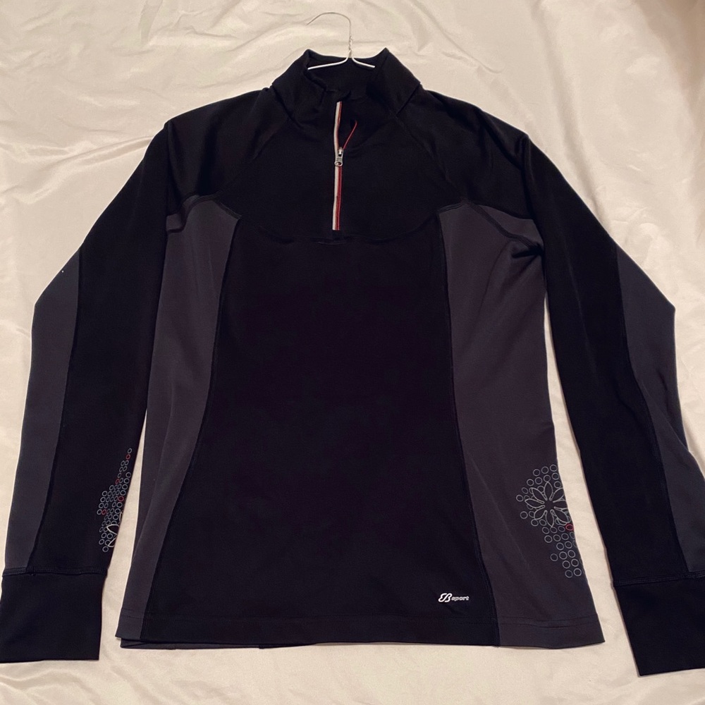Workout quarter zip jacket